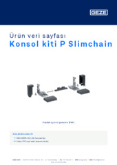 Konsol kiti P Slimchain Ürün veri sayfası TR