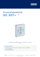 GC 307+  * Produktdatablad DA
