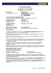 Declaration of incorporation DE EN FR (786514)