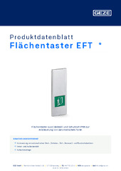 Flächentaster EFT  * Produktdatenblatt DE