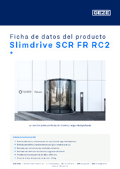 Slimdrive SCR FR RC2  * Ficha de datos del producto ES