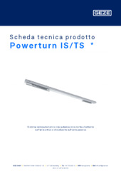 Powerturn IS/TS  * Scheda tecnica prodotto IT