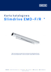 Slimdrive EMD-F/R  * Karta katalogowa PL