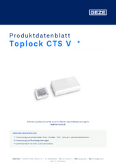 Toplock CTS V  * Produktdatenblatt DE