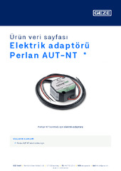 Elektrik adaptörü Perlan AUT-NT  * Ürün veri sayfası TR