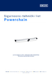 Powerchain Sigurnosno-tehnički list HR