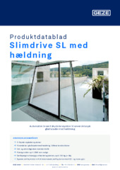 Slimdrive SL med hældning Produktdatablad DA