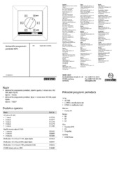 Uputa za montažu HR (740618)