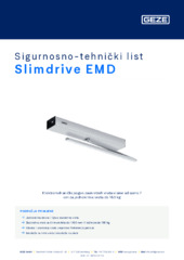 Slimdrive EMD Sigurnosno-tehnički list HR