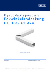 Eckwinkelabdeckung OL 100 / OL 320 Fișa cu datele produsului RO