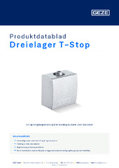 Dreielager T-Stop Produktdatablad NB