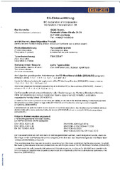 Einbauerklärung DE EN FR (742396)