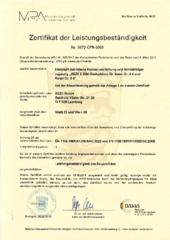 Zertifikat DE (758650)