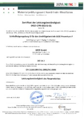 Zertifikat DE (661014)