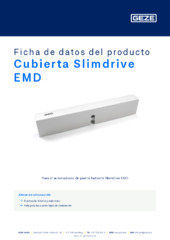 Cubierta Slimdrive EMD Ficha de datos del producto ES