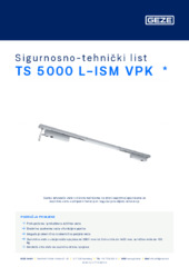 TS 5000 L-ISM VPK  * Sigurnosno-tehnički list HR