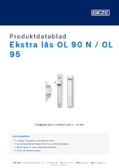 Ekstra lås OL 90 N / OL 95 Produktdatablad NB