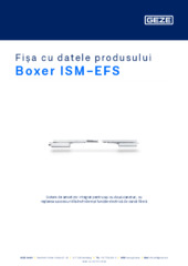 Boxer ISM-EFS Fișa cu datele produsului RO