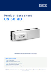 US 50 RD Product data sheet EN
