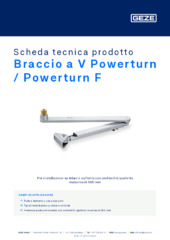 Braccio a V Powerturn / Powerturn F Scheda tecnica prodotto IT