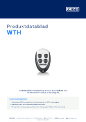 WTH Produktdatablad SV