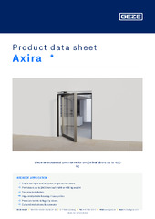 Axira  * Product data sheet EN