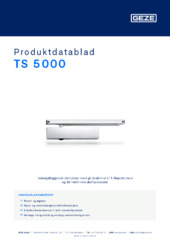 TS 5000 Produktdatablad DA