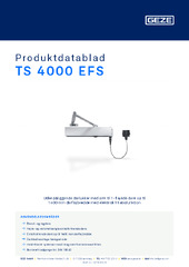TS 4000 EFS Produktdatablad DA