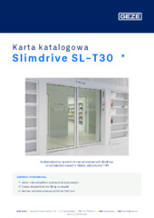 Slimdrive SL-T30  * Karta katalogowa PL