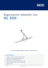 OL 320 Sigurnosno-tehnički list HR
