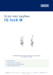 IQ lock M Ürün veri sayfası TR