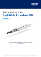 Işıklıklı Levolan 60 cam Ürün veri sayfası TR