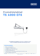 TS 4000 EFS Produktdatablad SV