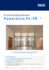 Powerdrive PL-FR  * Produktdatenblatt DE