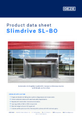 Slimdrive SL-BO Product data sheet EN