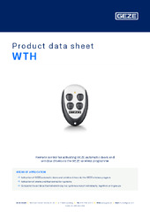 WTH Product data sheet EN