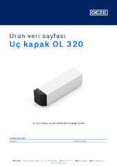 Uç kapak OL 320 Ürün veri sayfası TR