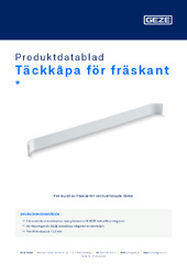 Täckkåpa för fräskant  * Produktdatablad SV