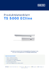 TS 5000 ECline Produktdatenblatt DE