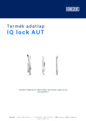 IQ lock AUT Termék adatlap HU