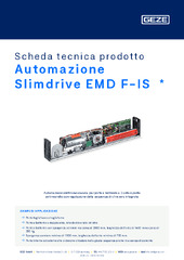 Automazione Slimdrive EMD F-IS  * Scheda tecnica prodotto IT