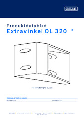 Extravinkel OL 320  * Produktdatablad SV