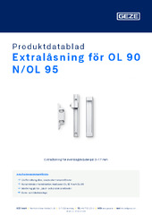 Extralåsning för OL 90 N/OL 95 Produktdatablad SV