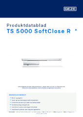 TS 5000 SoftClose R  * Produktdatablad DA