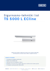 TS 5000 L ECline Sigurnosno-tehnički list HR