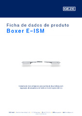 Boxer E-ISM Ficha de dados de produto PT