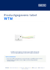 WTM Productgegevens tabel NL
