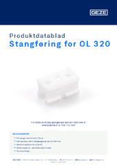 Stangføring for OL 320 Produktdatablad NB