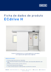 ECdrive H Ficha de dados de produto PT