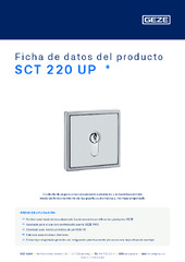 SCT 220 UP  * Ficha de datos del producto ES